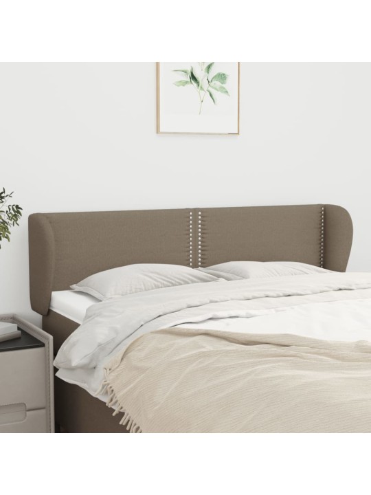 Galvūgalis su auselėmis,taupe spalvos,147x23x78/88cm, audinys
