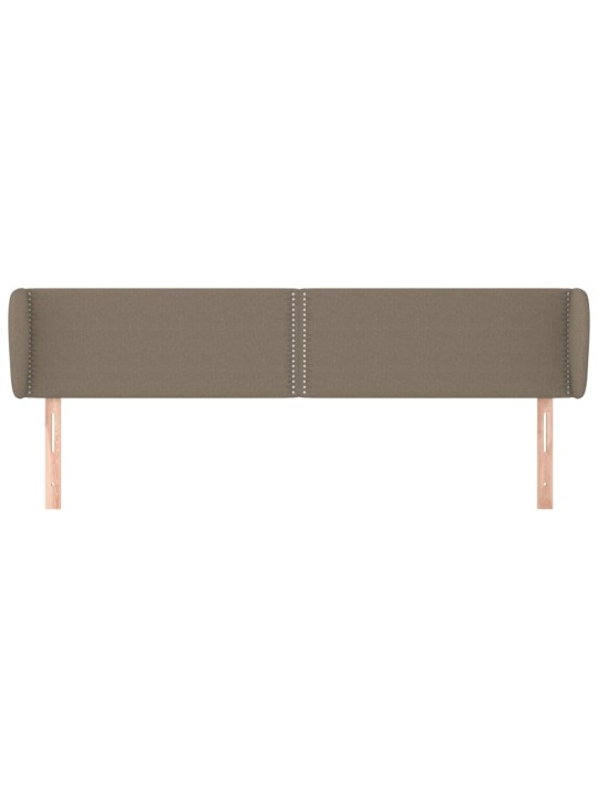 Galvūgalis su auselėmis,taupe spalvos,163x23x78/88 cm, audinys