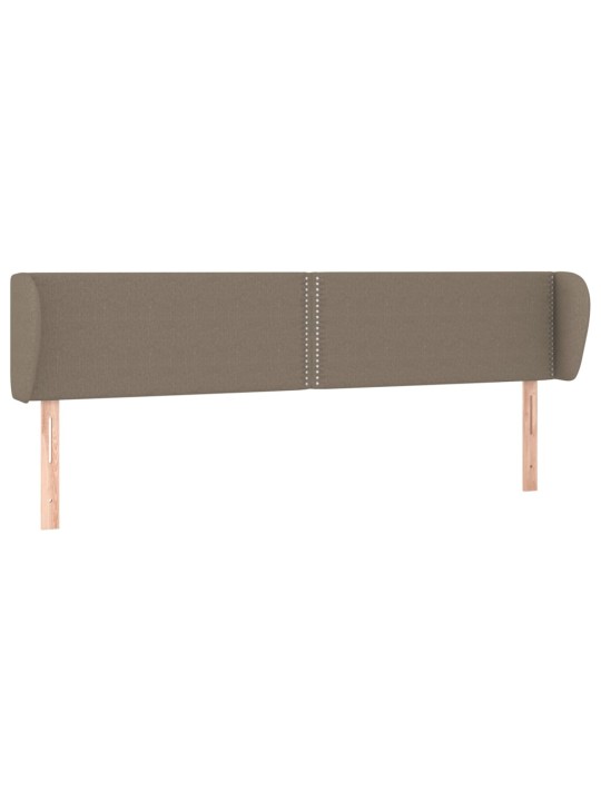 Galvūgalis su auselėmis,taupe spalvos,183x23x78/88cm, audinys