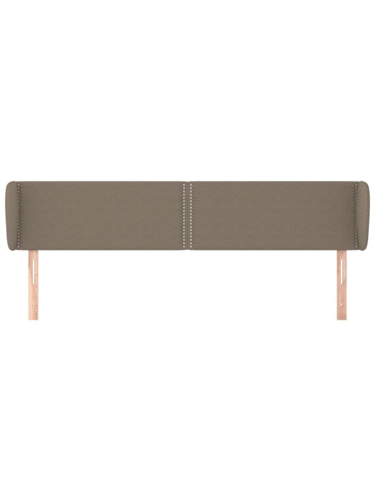 Galvūgalis su auselėmis,taupe spalvos,183x23x78/88cm, audinys