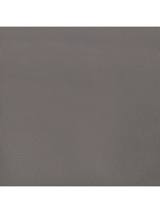 Galvūgalis su auselėmis, pilkos,103x23x78/88cm, dirbtinė oda