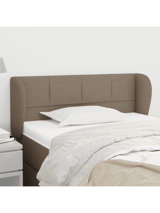 Galvūgalis su auselėmis,taupe spalvos,83x23x78/88 cm, audinys