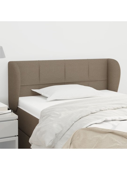 Galvūgalis su auselėmis,taupe spalvos,93x23x78/88cm, audinys