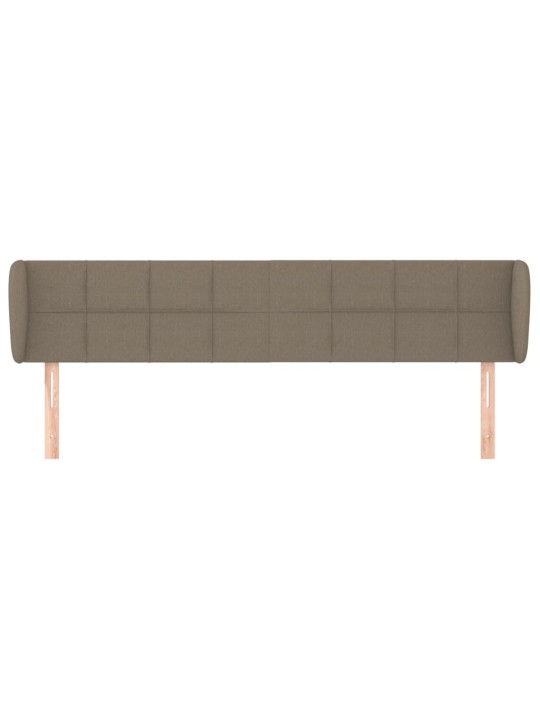 Galvūgalis su auselėmis,taupe spalvos,183x23x78/88cm, audinys