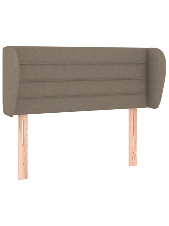 Galvūgalis su auselėmis,taupe spalvos,93x23x78/88cm, audinys