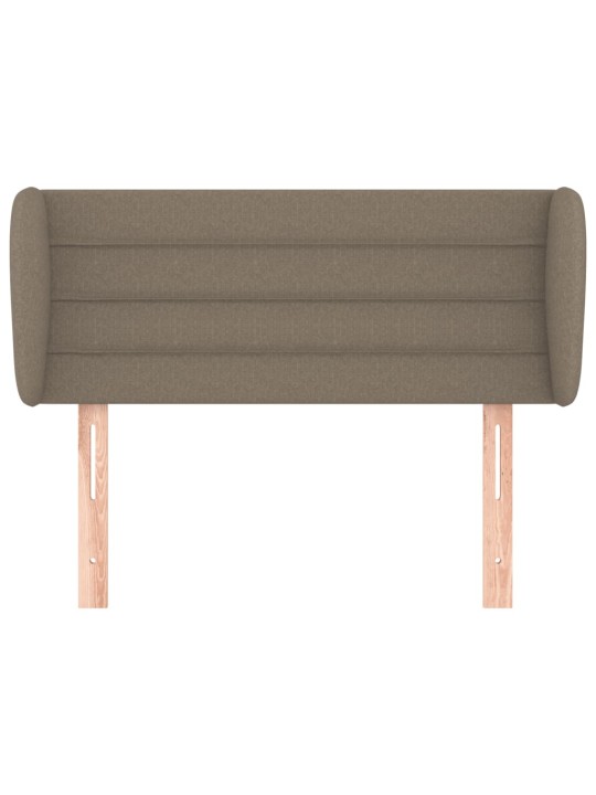 Galvūgalis su auselėmis,taupe spalvos,93x23x78/88cm, audinys
