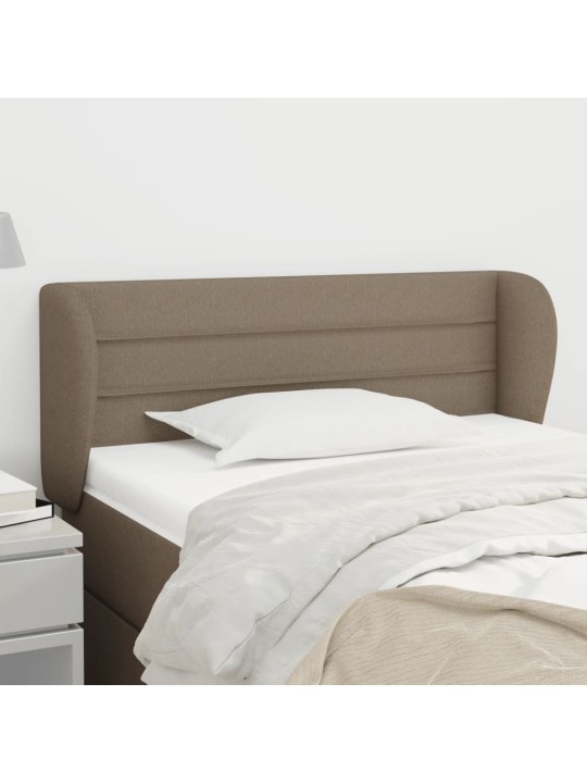 Galvūgalis su auselėmis,taupe spalvos,93x23x78/88cm, audinys