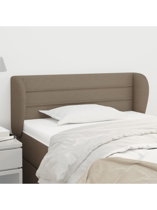 Galvūgalis su auselėmis,taupe spalvos,103x23x78/88cm, audinys