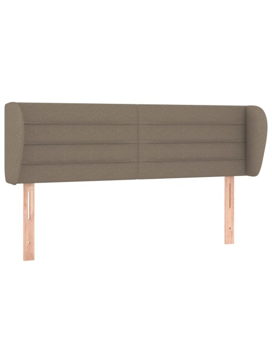 Galvūgalis su auselėmis,taupe spalvos,147x23x78/88cm, audinys
