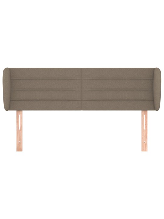 Galvūgalis su auselėmis,taupe spalvos,147x23x78/88cm, audinys