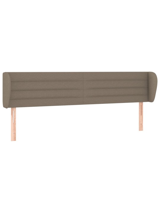 Galvūgalis su auselėmis,taupe spalvos,183x23x78/88cm, audinys
