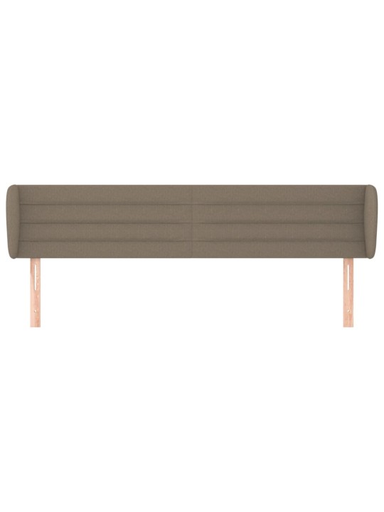 Galvūgalis su auselėmis,taupe spalvos,183x23x78/88cm, audinys