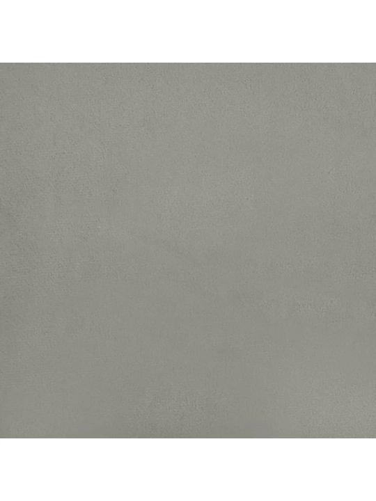 Galvūgalis su auselėmis,šviesiai pilkos,163x23x78/88cm, aksomas