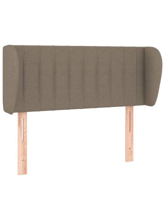 Galvūgalis su auselėmis,taupe spalvos,93x23x78/88cm, audinys