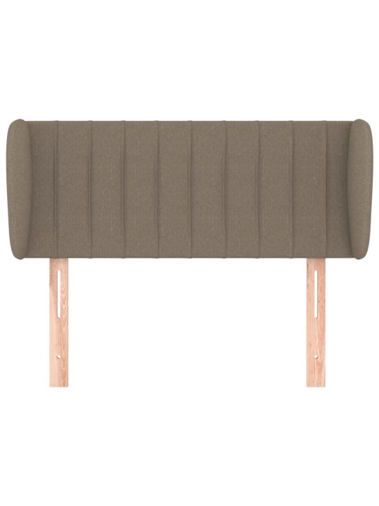 Galvūgalis su auselėmis,taupe spalvos,93x23x78/88cm, audinys