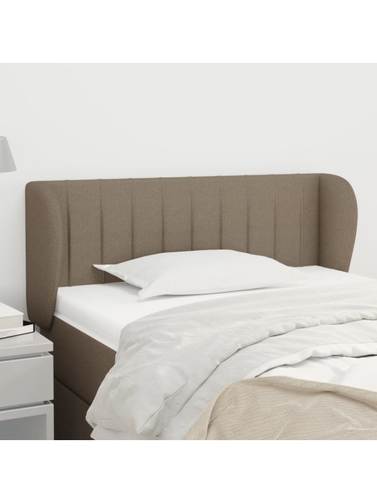 Galvūgalis su auselėmis,taupe spalvos,93x23x78/88cm, audinys