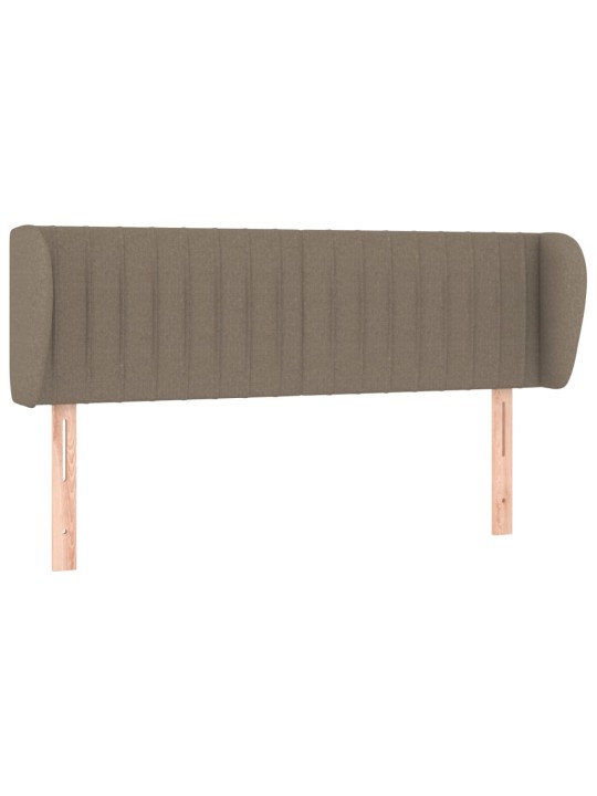 Galvūgalis su auselėmis,taupe spalvos,147x23x78/88cm, audinys