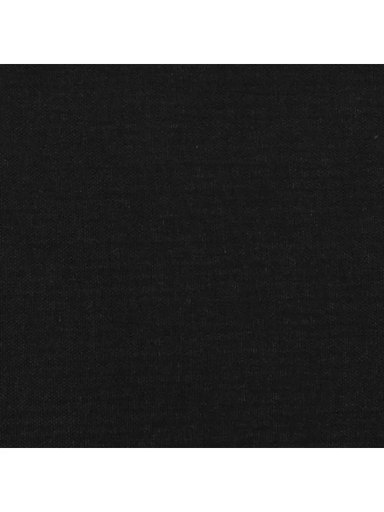 Galvūgalis su auselėmis, juodos spalvos,183x23x78/88cm, audinys