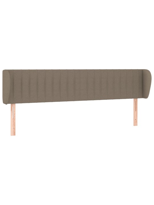 Galvūgalis su auselėmis,taupe spalvos,183x23x78/88cm, audinys