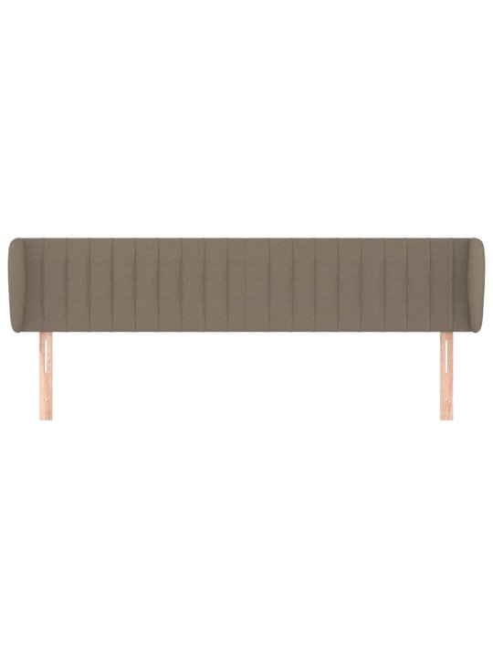 Galvūgalis su auselėmis,taupe spalvos,183x23x78/88cm, audinys