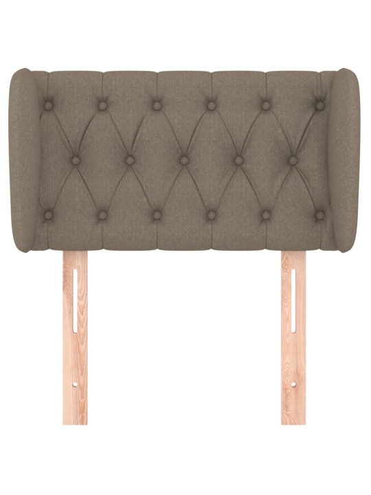 Galvūgalis su auselėmis,taupe spalvos,83x23x78/88 cm, audinys