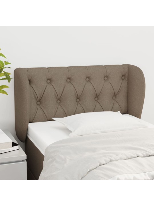Galvūgalis su auselėmis,taupe spalvos,83x23x78/88 cm, audinys