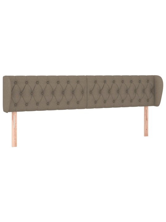 Galvūgalis su auselėmis,taupe spalvos,203x23x78/88 cm, audinys