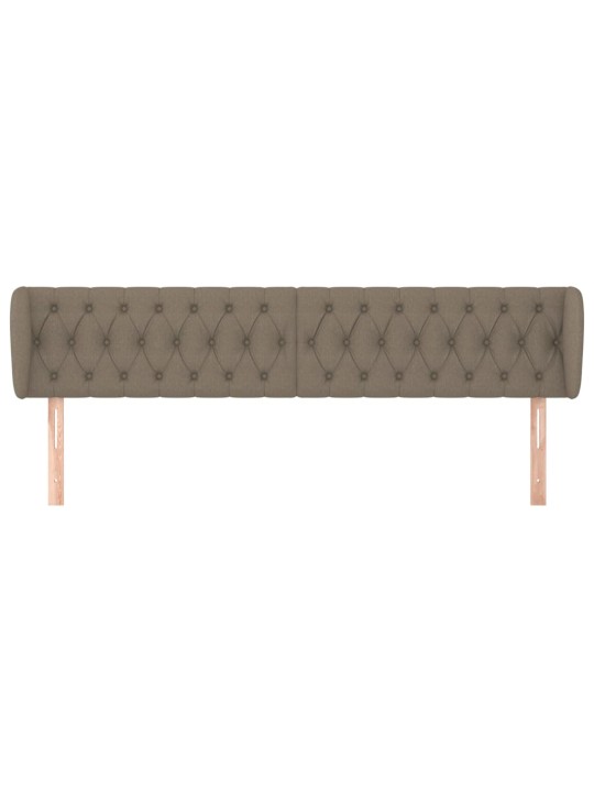 Galvūgalis su auselėmis,taupe spalvos,203x23x78/88 cm, audinys