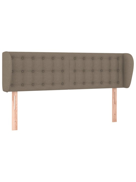 Galvūgalis su auselėmis,taupe spalvos,147x23x78/88cm, audinys