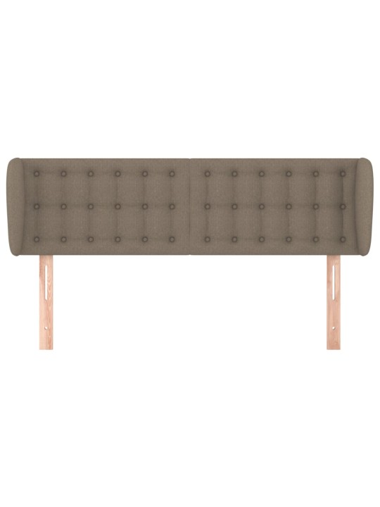 Galvūgalis su auselėmis,taupe spalvos,147x23x78/88cm, audinys