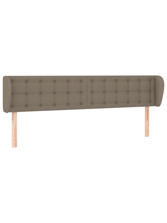 Galvūgalis su auselėmis,taupe spalvos,183x23x78/88cm, audinys