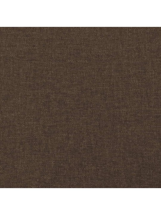 Galvūgalis su auselėmis, rudas, 83x23x118/128cm, audinys