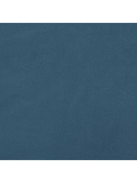 Galvūgalis su auselėmis, mėlyna, 103x23x118/128cm, aksomas