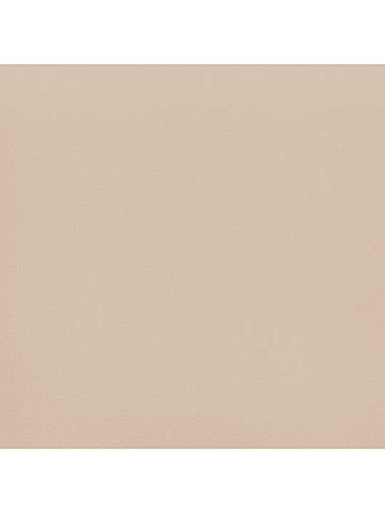 Galvūgalis su auselėmis, kapučino, 203x23x118/128cm,netikra oda