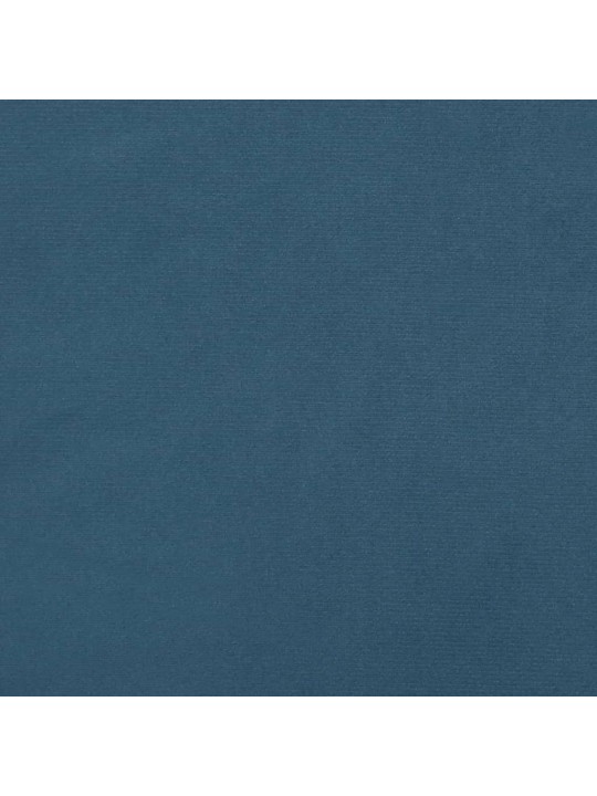 Galvūgalis su auselėmis, mėlynas, 83x23x118/128cm, aksomas