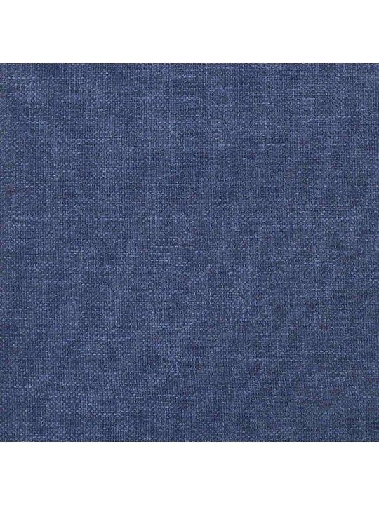 Galvūgalis su auselėmis, mėlynas, 183x23x118/128cm, audinys