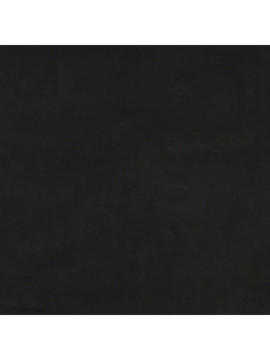 Galvūgalis su auselėmis, juodas, 103x23x118/128cm, aksomas