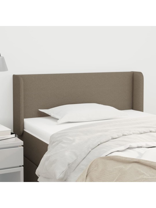 Galvūgalis su auselėmis,taupe spalvos,103x16x78/88cm, audinys