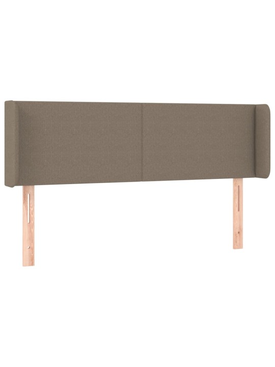 Galvūgalis su auselėmis,taupe spalvos,147x16x78/88cm, audinys