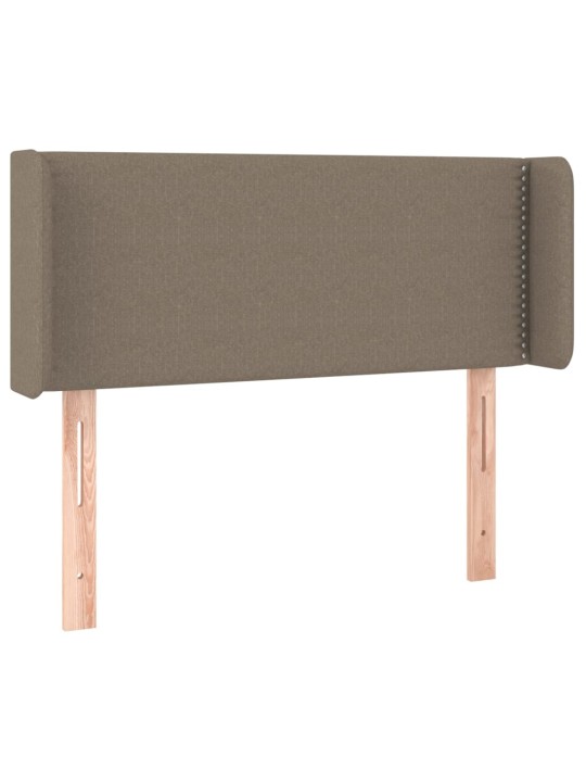 Galvūgalis su auselėmis,taupe spalvos,103x16x78/88cm, audinys