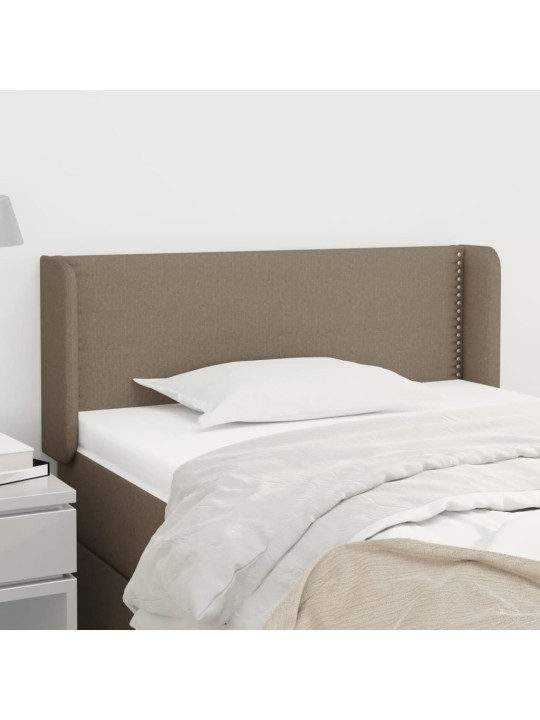 Galvūgalis su auselėmis,taupe spalvos,103x16x78/88cm, audinys