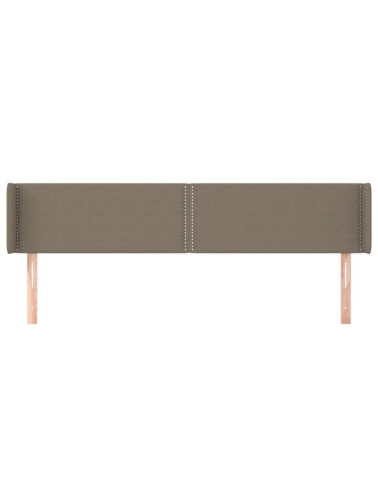 Galvūgalis su auselėmis,taupe spalvos,163x16x78/88 cm, audinys