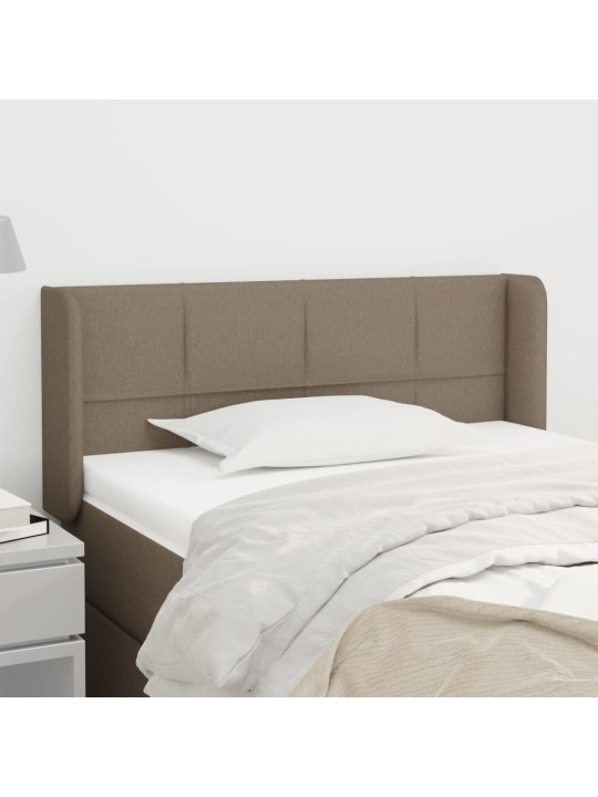 Galvūgalis su auselėmis,taupe spalvos,103x16x78/88cm, audinys