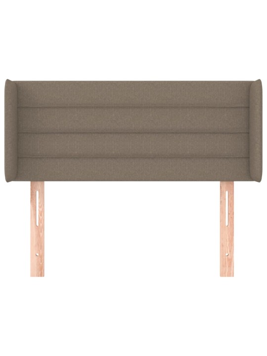 Galvūgalis su auselėmis,taupe spalvos,83x16x78/88cm, audinys