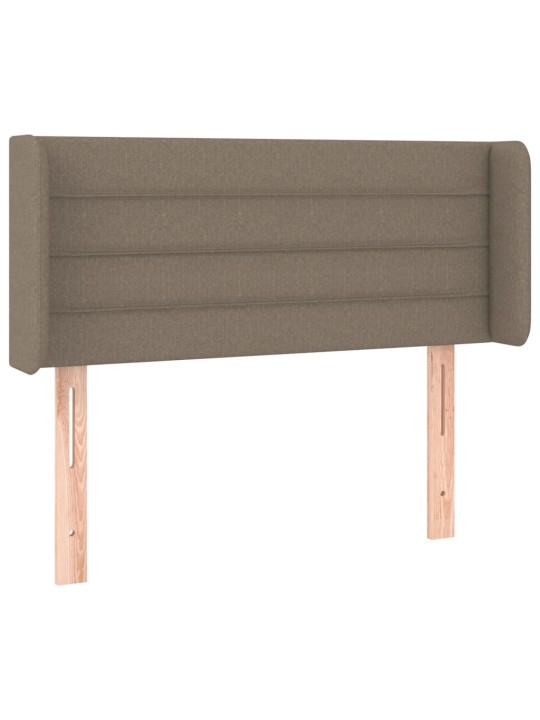 Galvūgalis su auselėmis,taupe spalvos,103x16x78/88cm, audinys