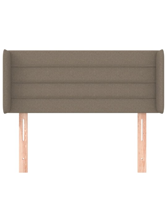Galvūgalis su auselėmis,taupe spalvos,103x16x78/88cm, audinys