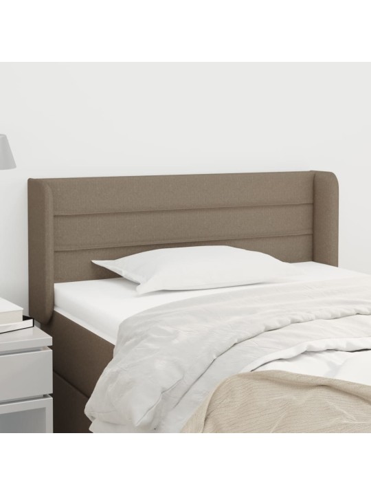 Galvūgalis su auselėmis,taupe spalvos,103x16x78/88cm, audinys