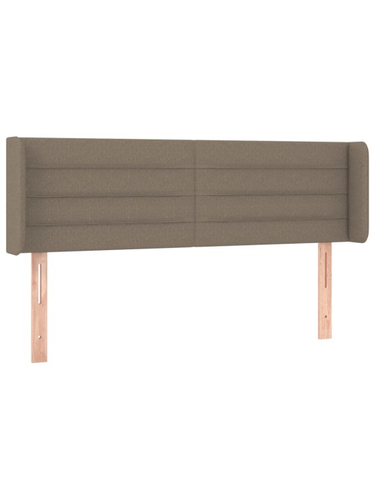 Galvūgalis su auselėmis,taupe spalvos,147x16x78/88cm, audinys
