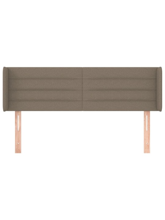 Galvūgalis su auselėmis,taupe spalvos,147x16x78/88cm, audinys