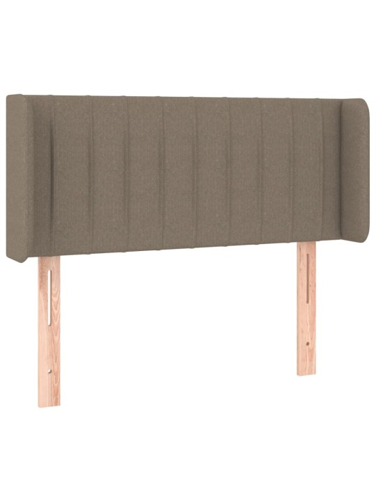 Galvūgalis su auselėmis,taupe spalvos,103x16x78/88cm, audinys